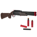 Ружье двустволка игрушечное с мягкими пулями, отстрел гильз