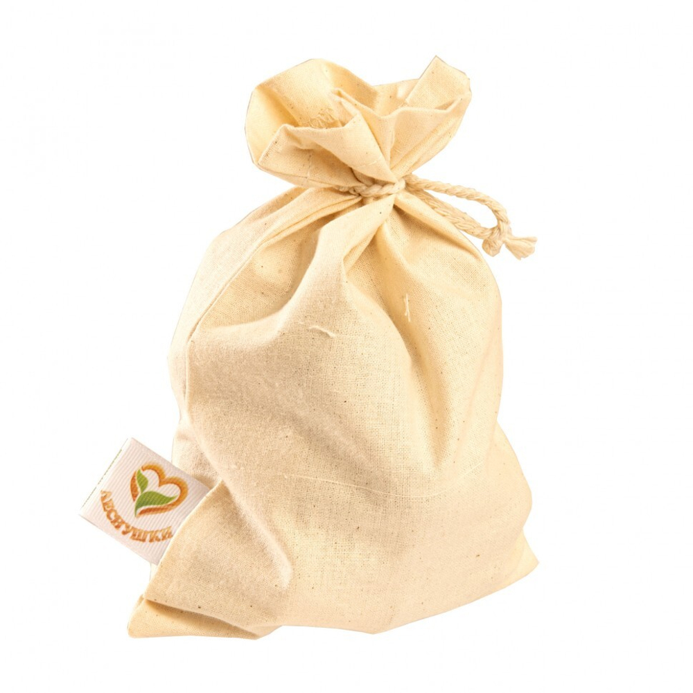 Счетный материал Наливные яблочки в льняном мешочке неокрашенные, Леснушки