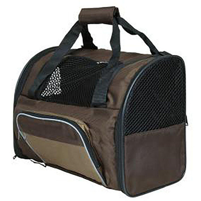 Trixie Сумка-рюкзак Shiva для животных до 8 кг 41х30х21см нейлон коричневая/бежевая 28871