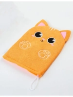 Детская мочалка рукавичка варежка для купания малышей +3мес