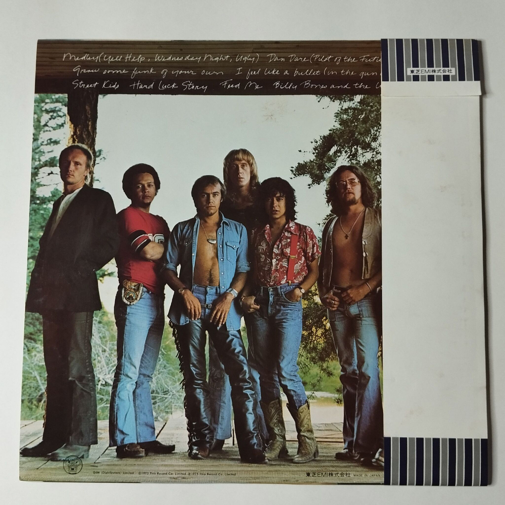 Винтажная виниловая пластинка LP Elton John Rock Of The Westies (Japan 1975) (Obi) Street Kids