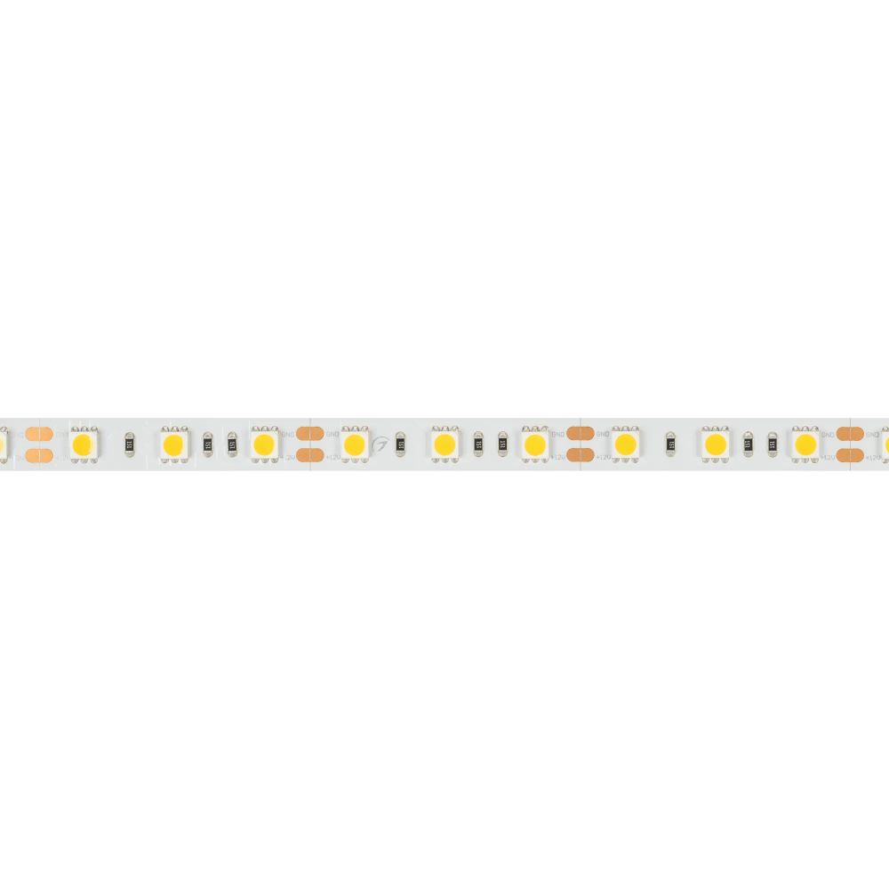 Светодиодная лента RT-B60-10mm 12V White6000 (14.4 W/m, IP20, 5060, 5m) (Arlight, 14.4 Вт/м, IP20) 012339(2)