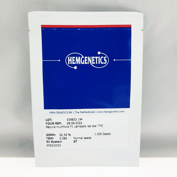 Петуния LAMBADA RED STAR – фото 2