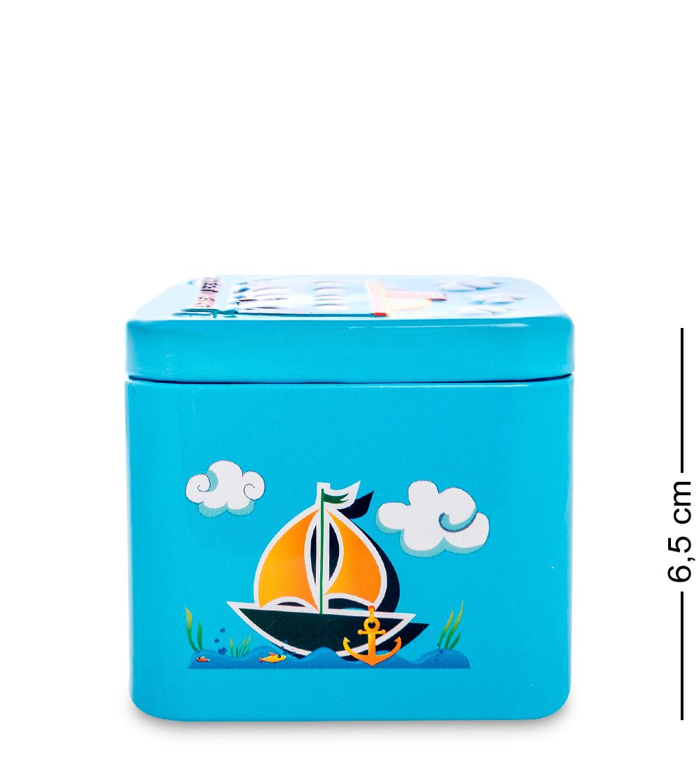 TCN-12/7 Коробка «Мечты о море» металл. куб