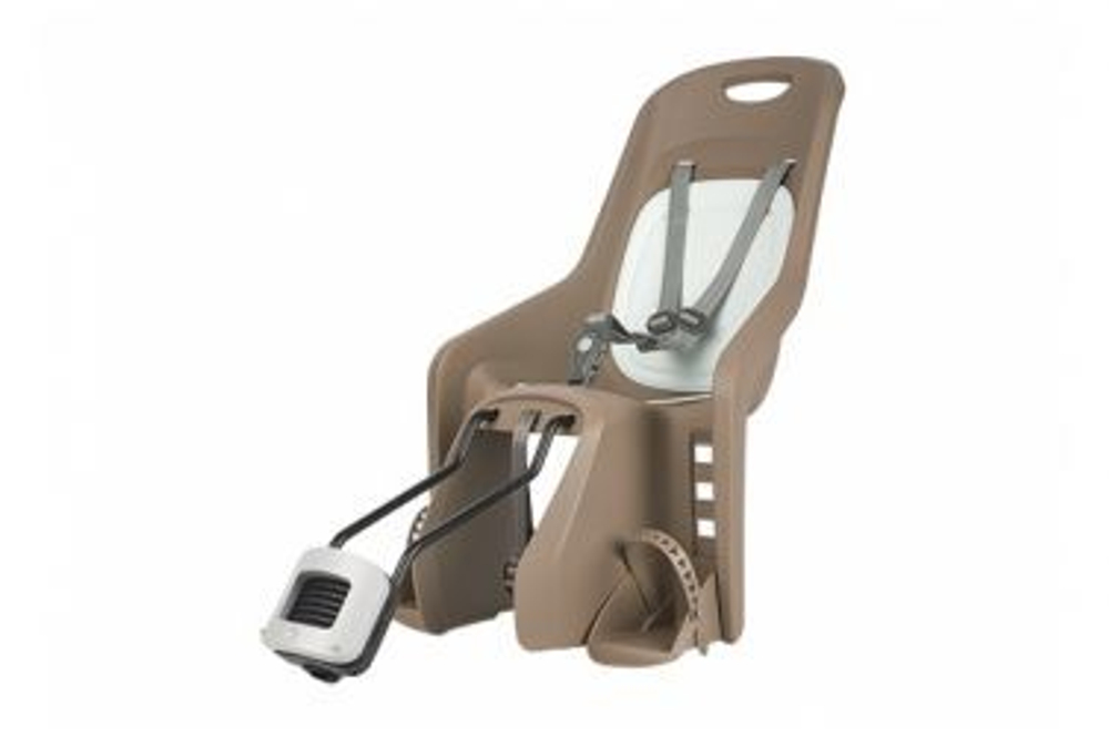 Детское кресло заднее Polisport Bubbly maxi+ ff 29", brown/pastel green