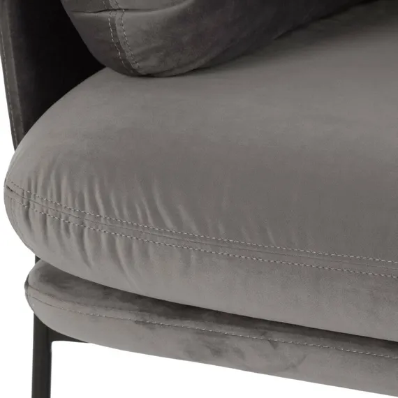 Кресло Sussex темно-серое