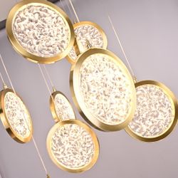 Дизайнерская Подвесная Люстра Луна Lighting Collection D70 By Imperiumloft