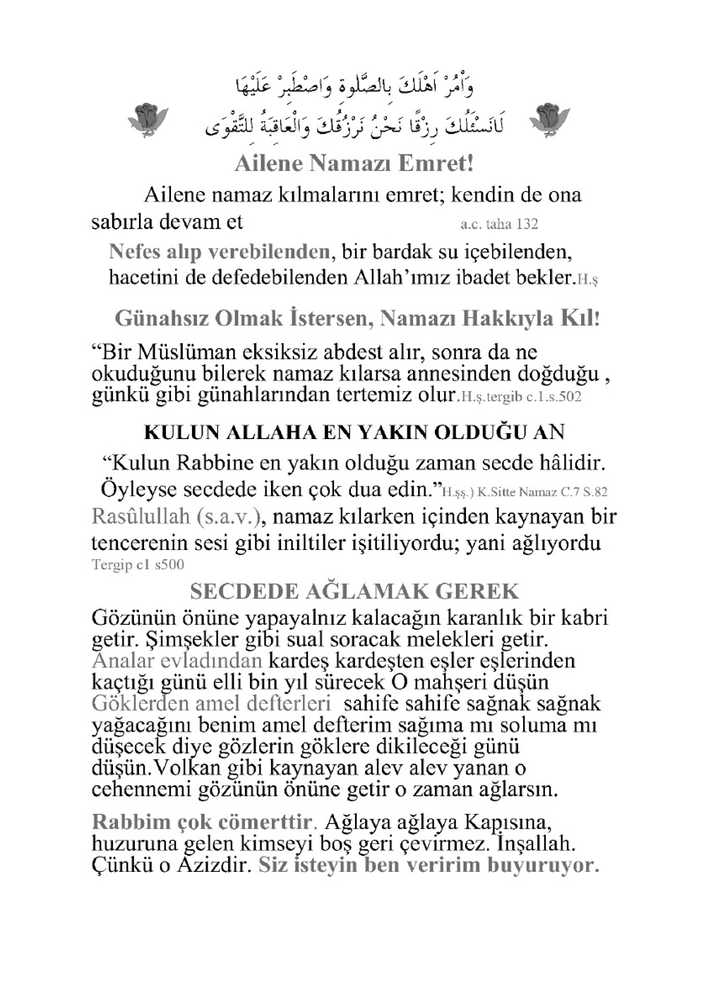 namaz kilamiyorum diyenlere | Kosovari