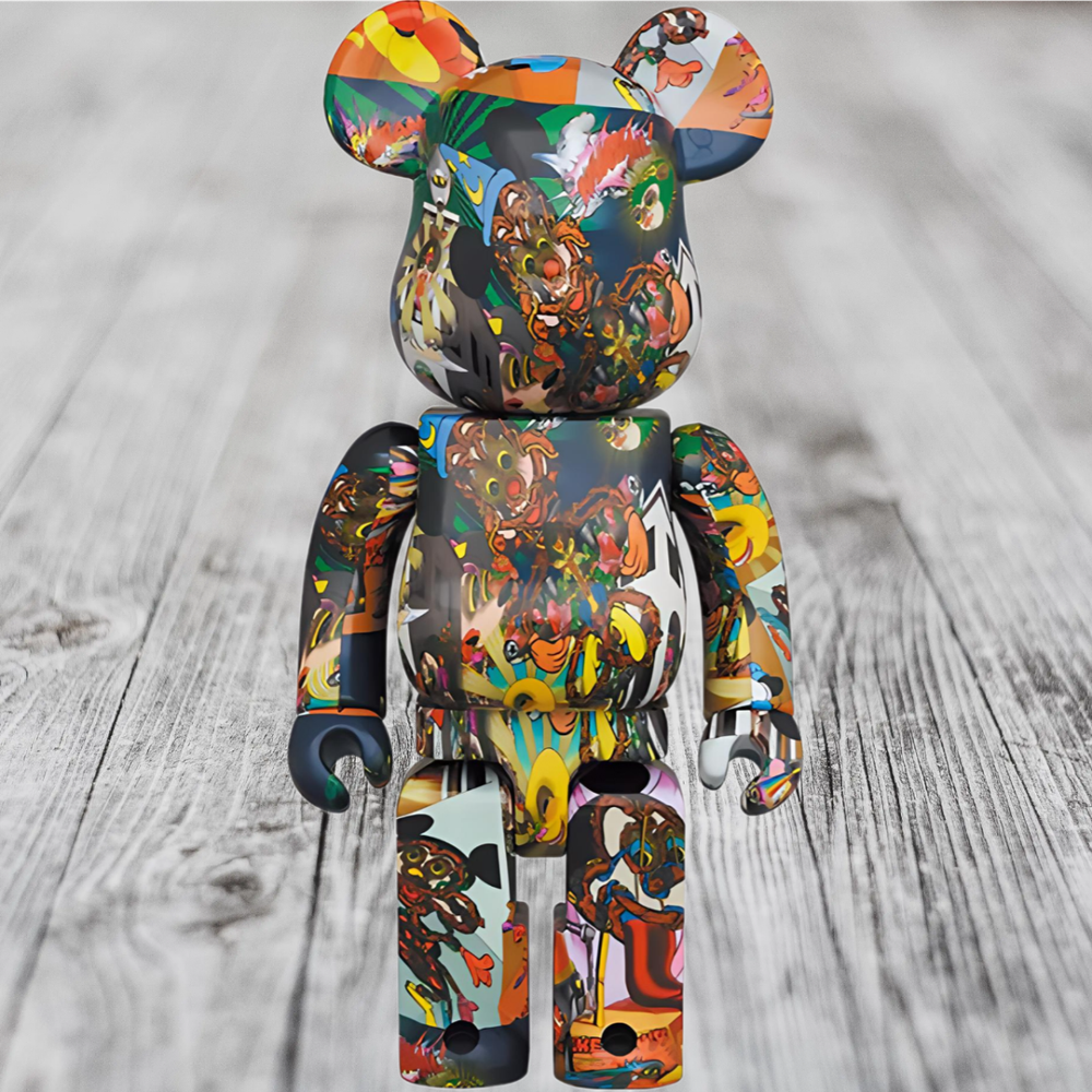 Дизайнерские игрушки BE@RBRICK x Disney/ 1000% Keiichi Tanaami 72cm, 4530956598239