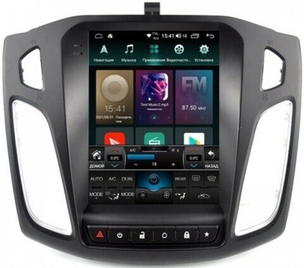 Магнитола для Ford Focus 3 2011-2019+ - Roximo RT-1701 ("Тесла-Стиль"), Android 11, 6Gb-128Gb, SIM-слот