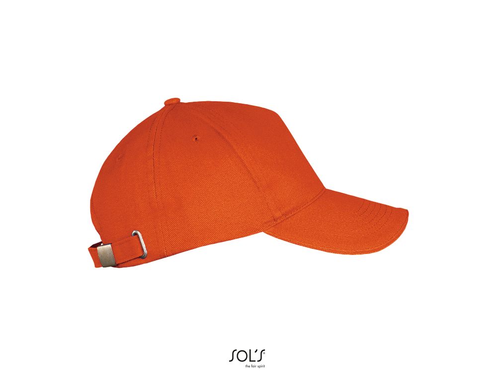 Кепка LONG BEACH 5-ти панельная Оранжевый