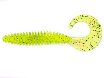 Твистеры съедоб. искусст. LJ Pro Series ULTRAWORM CURLY 3,0in (07.62)/S15 7шт.