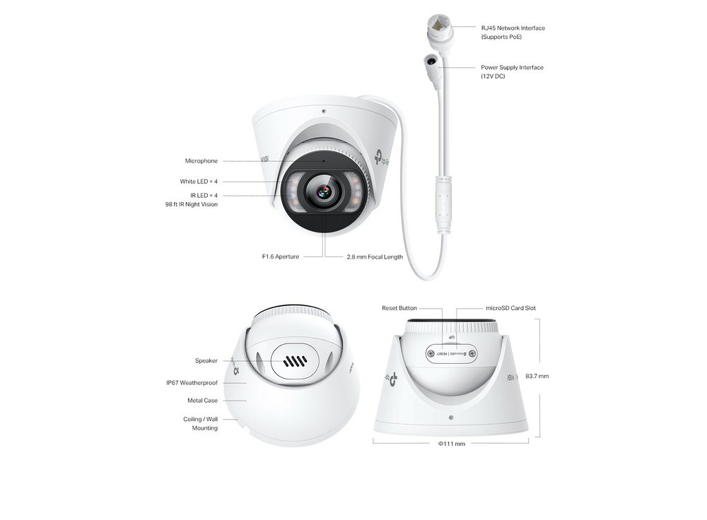 IP-камера TP-Link VIGI C485 2.8 mm