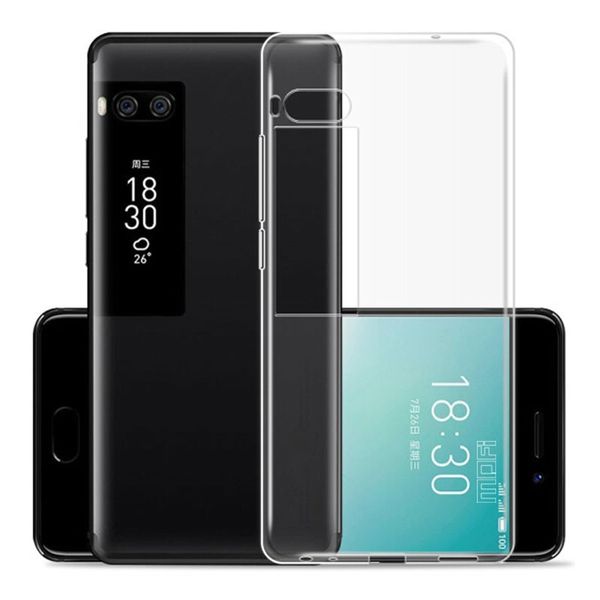 Силиконовый чехол Meizu Pro 7 Plus (прозрачный)