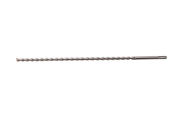 Бур по бетону, двойная спираль, Cobalt W-tip, 12x460 мм, SDS PLUS, бронзовый
