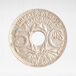 France, 5 Centimes 1935, VF