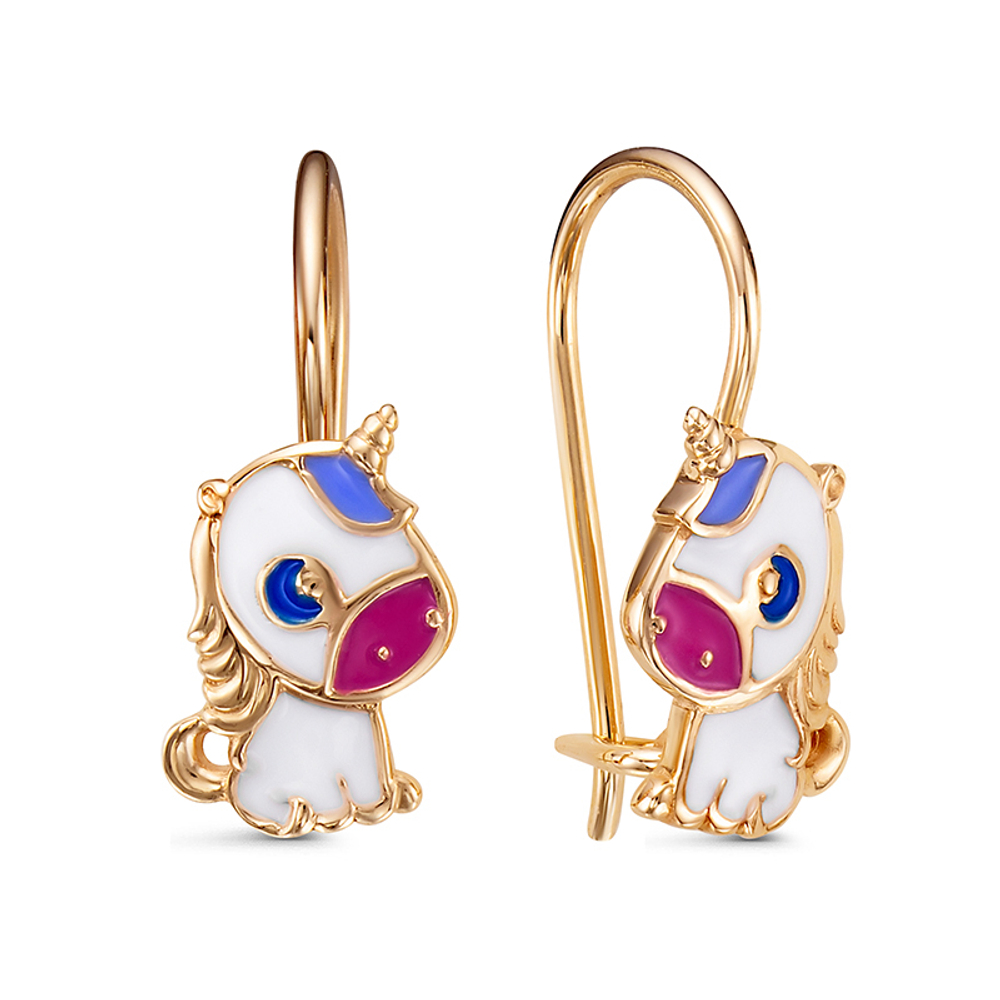 Серьги из золота 585 пробы