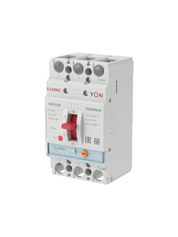 Выключатель автоматический MGS125 3P 32-40А 18кА YON MGS125B-3TAMF0040