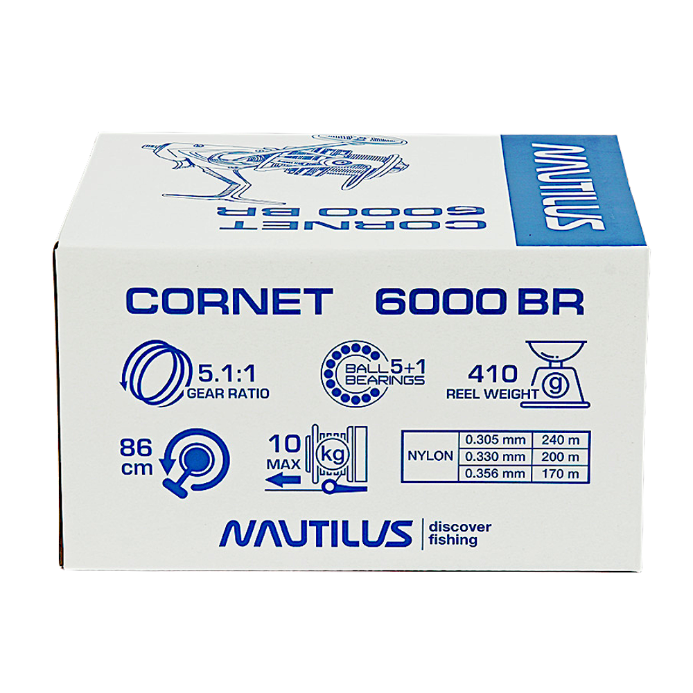 Катушка с байтранером Nautilus Cornet BR -