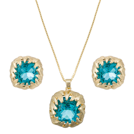 Комплект Fiore Luna, колье и серьги SG209474E-002 G