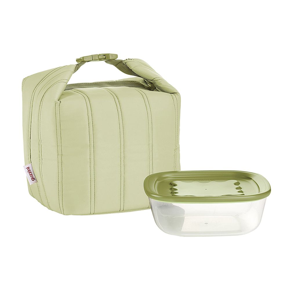 Набор из термосумки и контейнера Handy Bio, 1,4 л, зеленый
