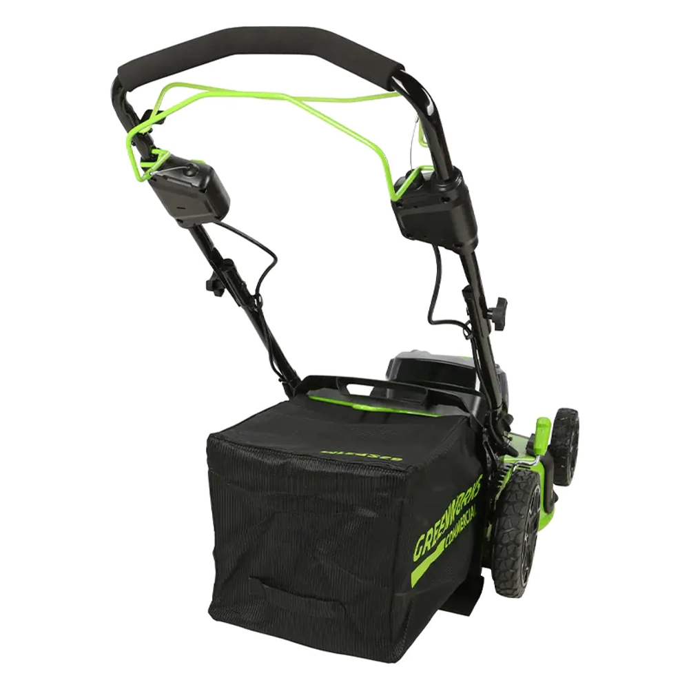Аккумуляторная газонокосилка Greenworks GC82LM51SP2K2 82В (1 x 5 Ач, ЗУ) нож 51 см, 2515907UB