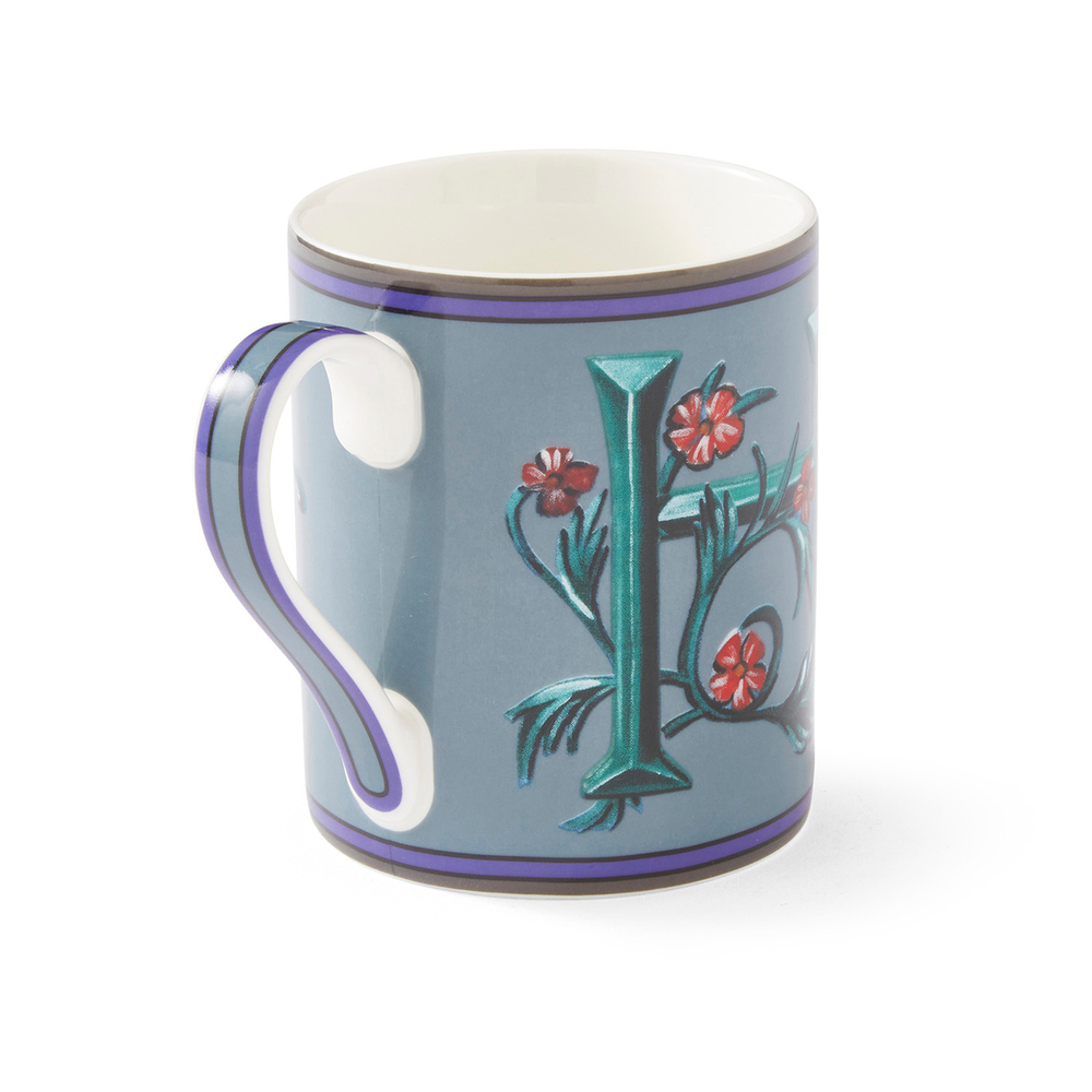 Spode - Набор кружка Kemp Alphabet 340мл H / артикул   KKAH8975-XG  / GTIN 749151786455