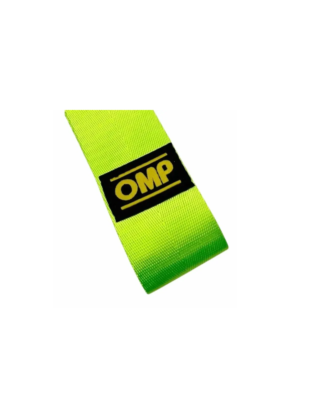 Петля буксировочная универсальная ленточная OMP-Style зеленая