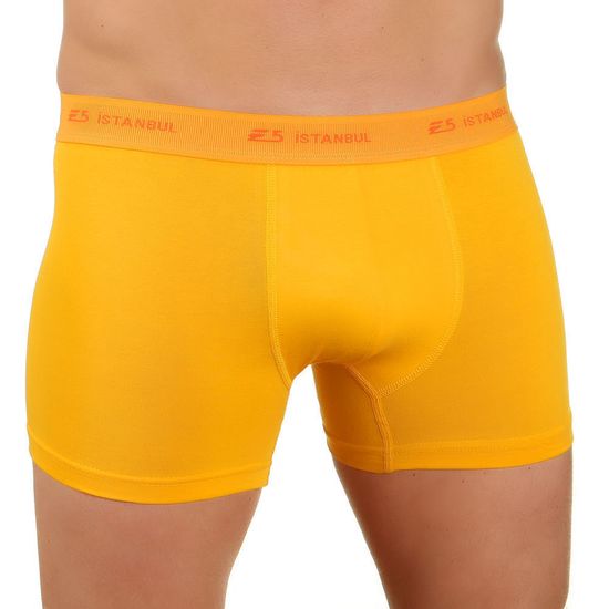 Мужские трусы E5 Underwear боксеры желтые