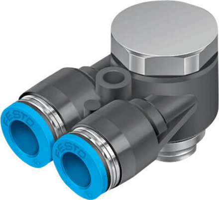 QSYLV-G1/2-12 Y-образное соединение с цанговым зажимом и резьбой