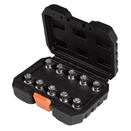 Цена на AFFIX (AF10942110C) Набор насадок для секреток колес BMW, кейс, 10 предметов