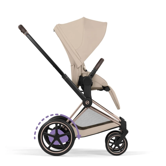 Детская коляска Cybex e-Priam IV 2 в 1 Cozy Beige