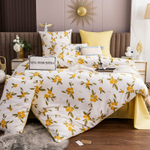 Комплект постельного белья Люкс Сатин 100% хлопок на резинке AR286