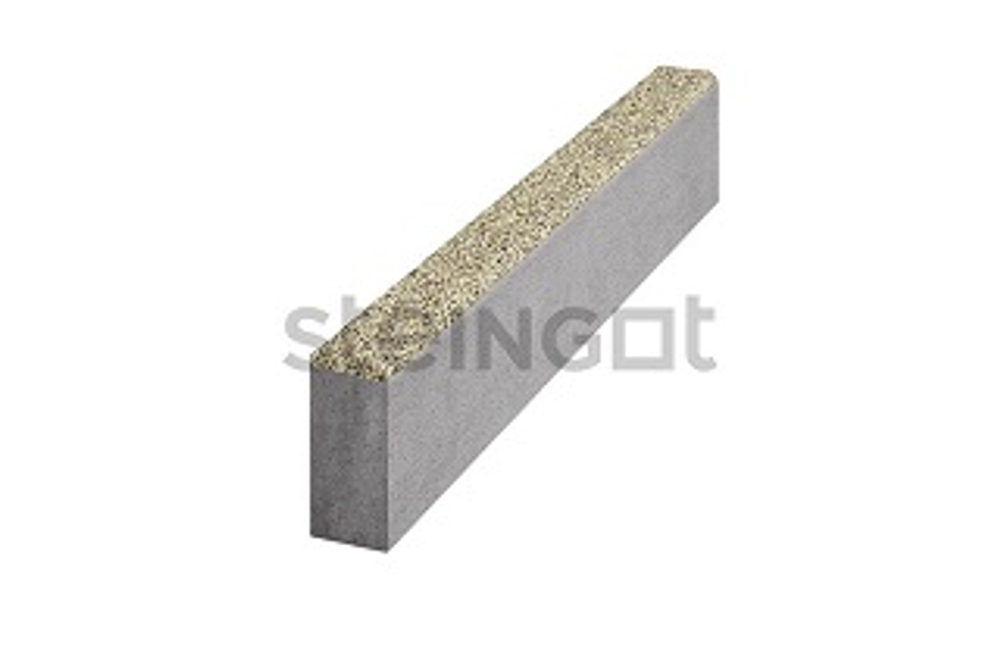 Бордюр Садовый 1000*200*80 Дымчатый гранит (Terra Antica)