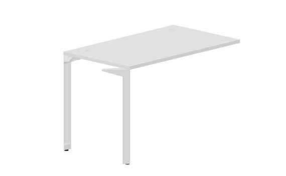 Стол 118х68х75см (2 громмета) - приставной элемент