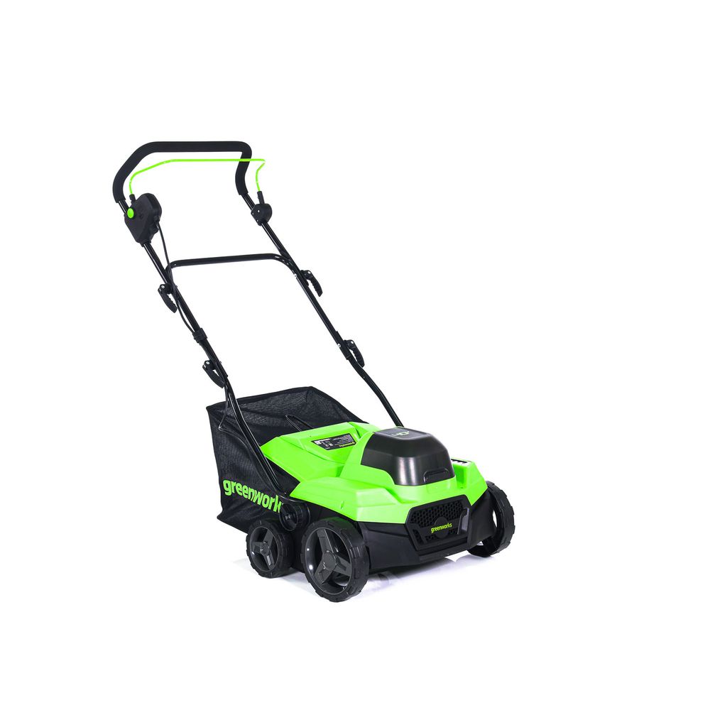 Аэратор-скарификатор аккумуляторный Greenworks GD40SC38II Арт. 2517607, 40V, 38 см,бесщеточный, без АКБ и ЗУ