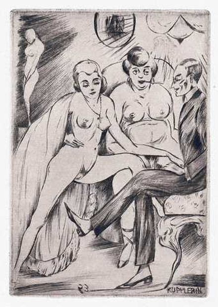 Ernst Gerhard (1867-1948) - эротическое искусство немецкого художника