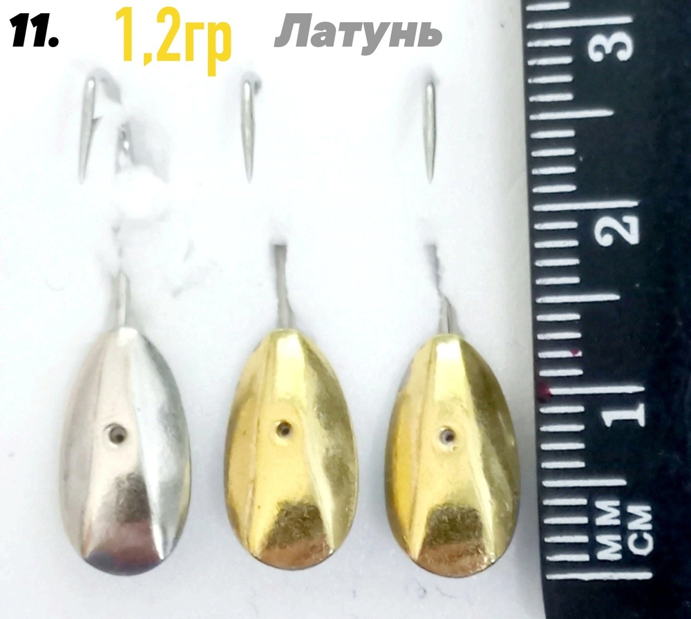 Мормышка на планшетке с кр. Мустад тип 21/22