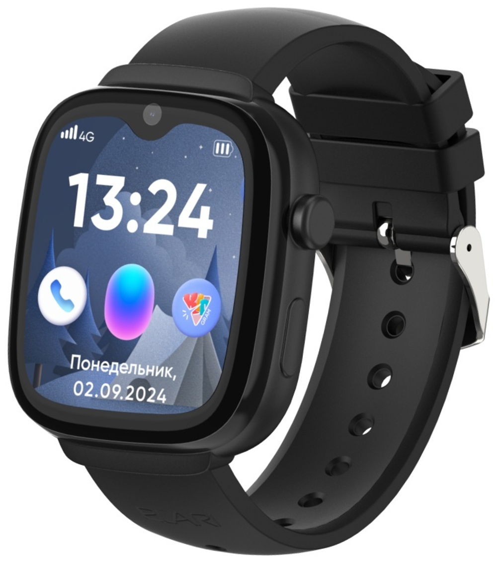 Смарт-часы Elari KidGram Watch 48 мм черный
