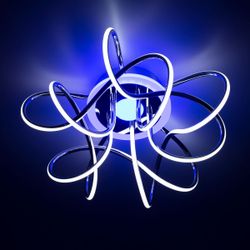 Citilux Джемини Смарт CL229A151E RGB Умная люстра Хром