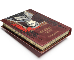 Уайльд О. "Портрет Дориана Грея". Подарочная книга в кожаном переплете