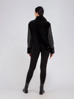 Дубленка натуральная короткая зимняя Турция