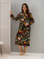 Халат Х-138/хаки-осеннийлист