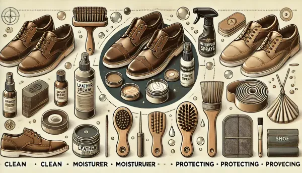 Уход за кожаной обувью