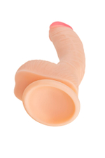 Телесный фаллоимитатор Nash - 18 см. (Цвет: телесный)