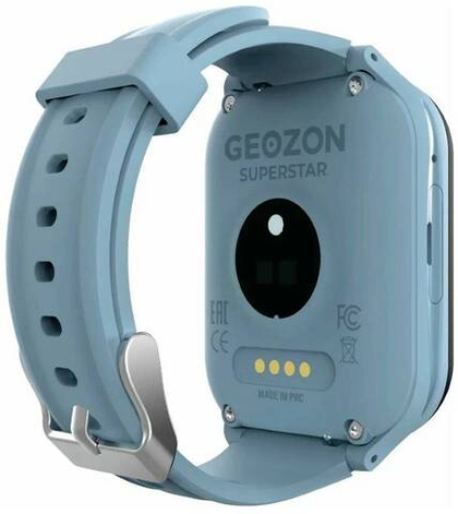 Умные часы GEOZON KIDS SUPERSTAR G-W24BLUG Blue-grey
