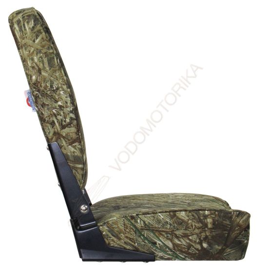 Кресло складное мягкое ECONOMY с высокой спинкой, обивка камуфляжная ткань