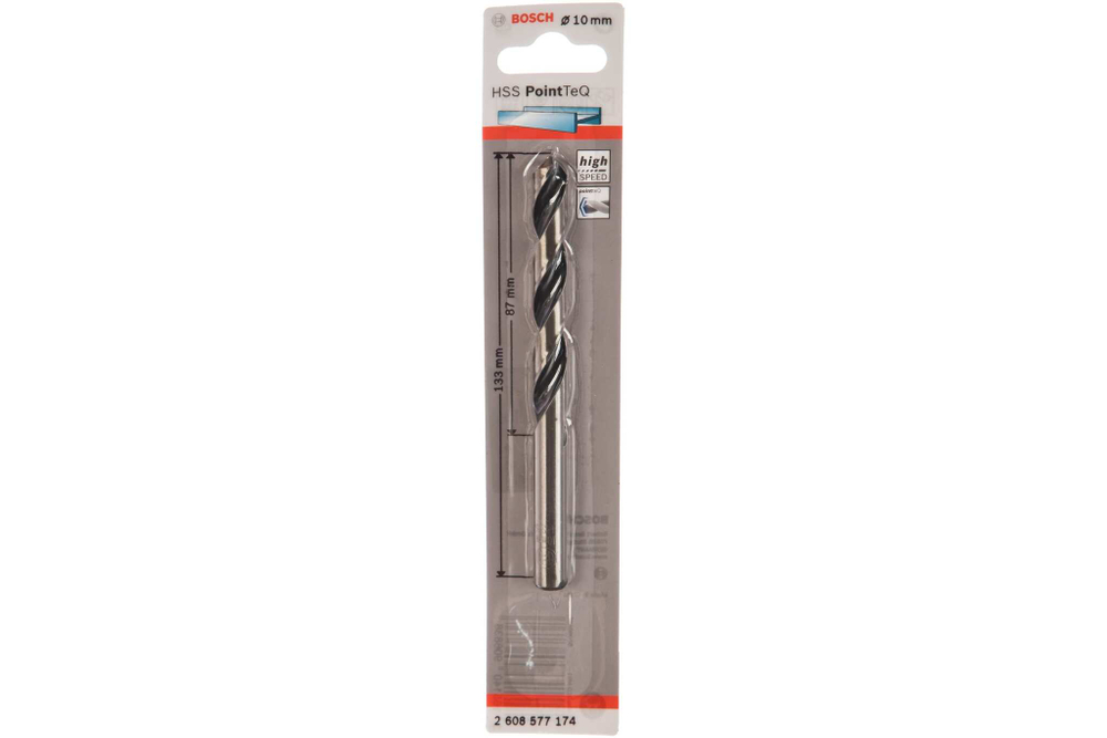 СПИРАЛЬНОЕ СВЕРЛО PointTec 10,0mm 2608577174
