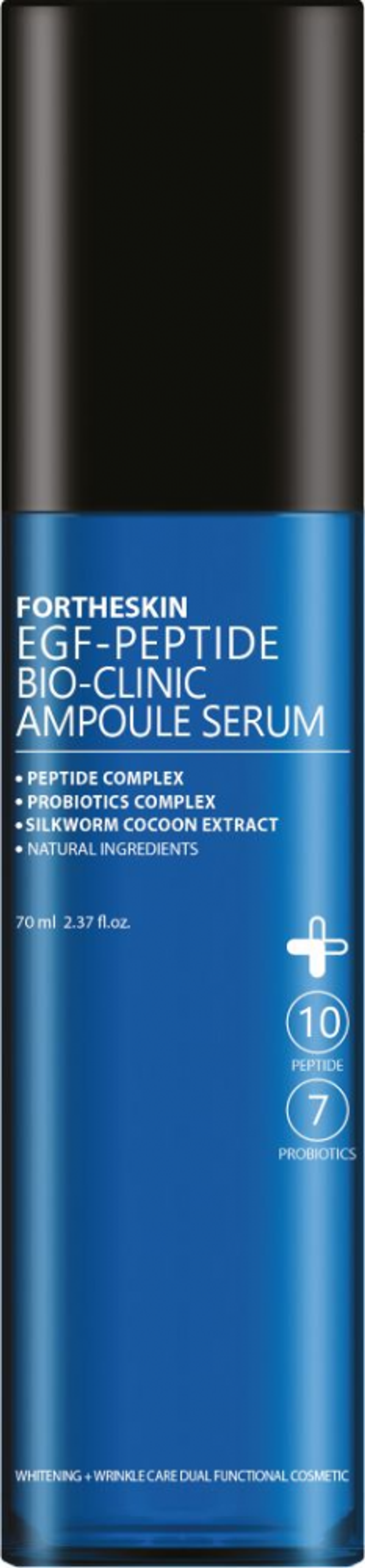 [Fortheskin] EGF Peptide Bio-Clinic Ampoule Serum - Сыворотка для лица ампульная антивозрастная ПЕПТИДЫ и ПРОБИОТИКИ, 70 мл