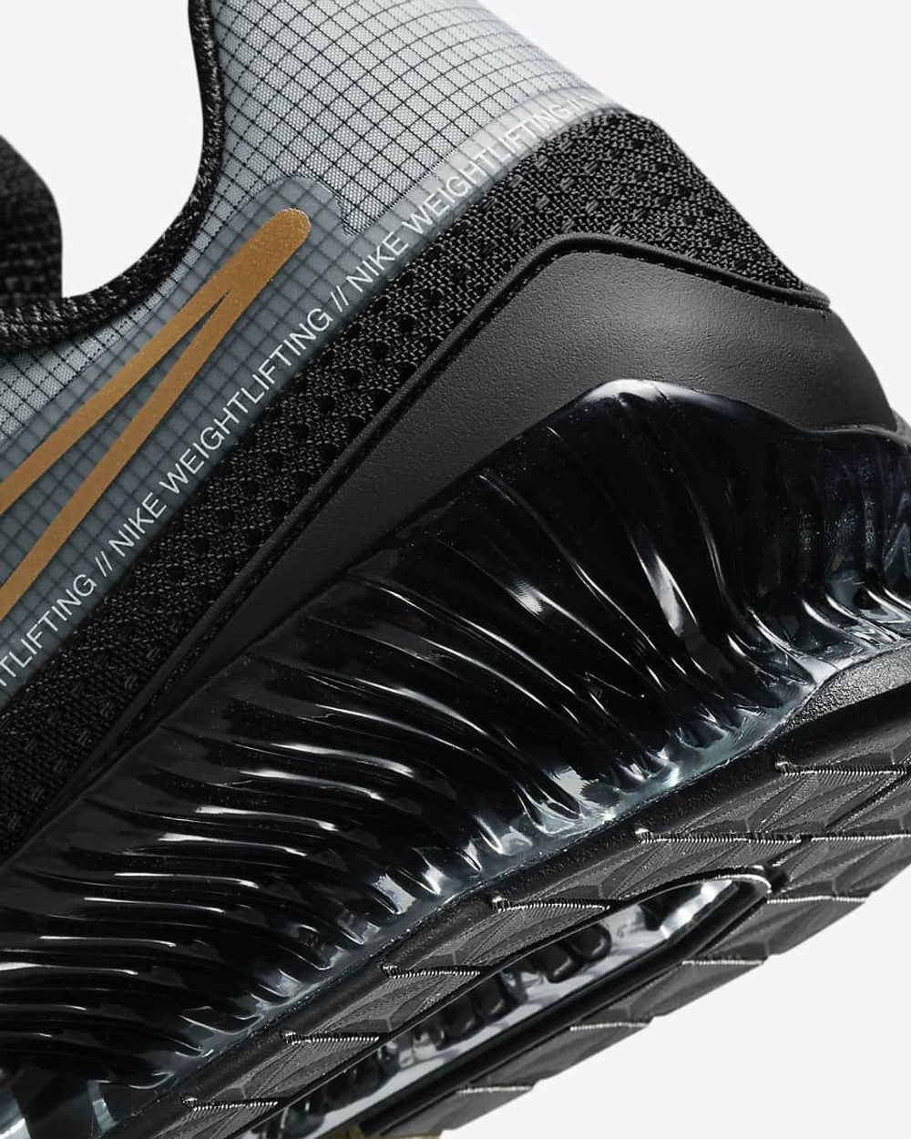 Штангетки мужские Nike Romaleos 4 (Черно-Золотые)